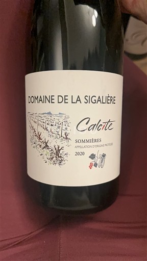 Лангедок Корбијер Domaine La Sigalière Calcite 2020