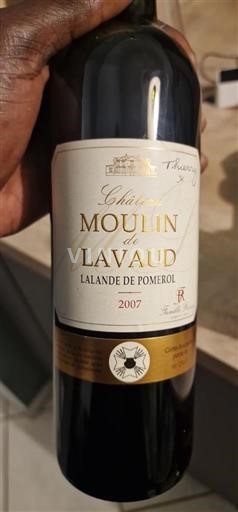 Bordo Lalande-de-Pomerol Château Moulin de Lavaud 2007