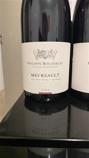 Burgundija Meursault Philippe Bouzereau 2022