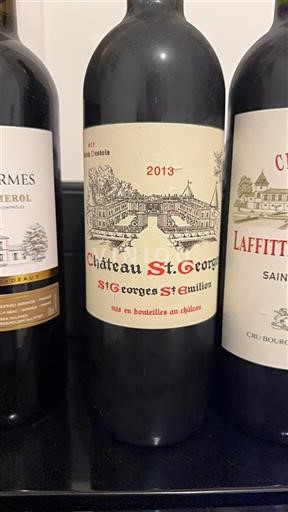 Víno Rouge sec Château St. Georges 2013 Francie Bordeaux Saint-Georges-Saint-Émilion AOC