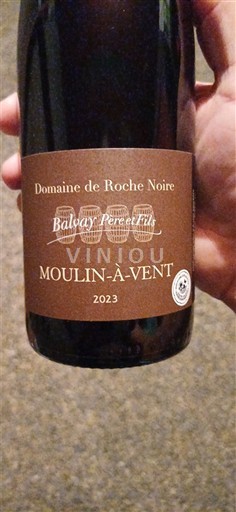 Beaujolais Moulin-à-vent Domaine Roche Noire Balouzy Père et Fils 2023