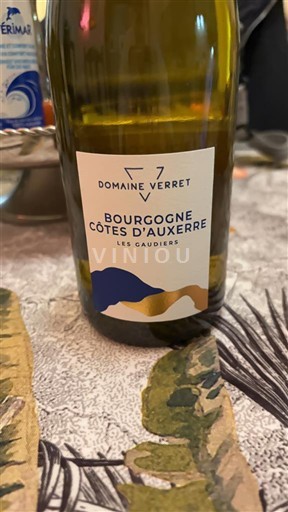 Burgundija Бургундија Кот д'Оксер Domaine Verret Les Gaudiers 2023
