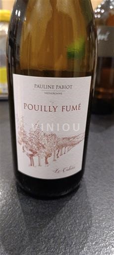Lugina e Luarës Pouilly-fumé Pauline Pabiot Les Calcaires 2023