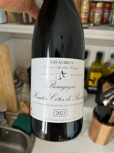 Wines Rouge sec SAS Aubrun 2023 France Burgundy Hautes-Côtes de Beaune AOC