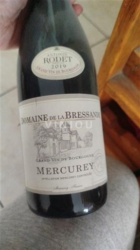 Burgund Mercurey Domaine La Bressande 2019