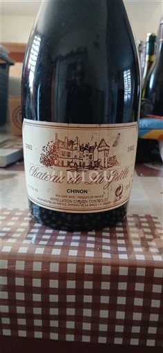 Loiredalen Chinon Château La Grille 1992