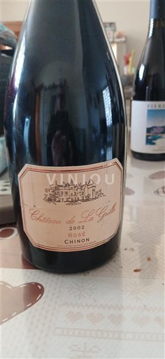 Loiredalen Chinon Château La Grille 2002