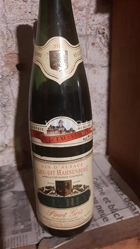 Alsace Cave Vinicole de Hunawihr Lieu-dit Hahnenberg 2014