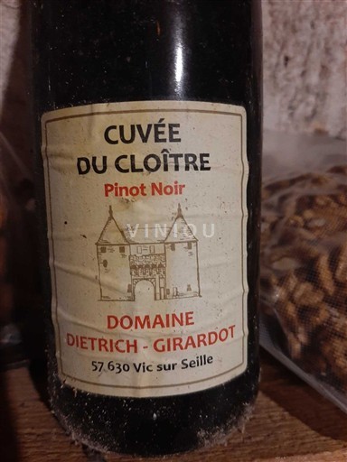 Lorraine Mosel Domaine Dietrich-Girardot du Cloître Ikke-årgang