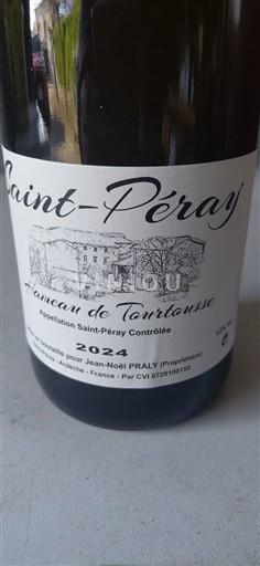 Verërat Blanc sec Lurcau de Tourtousse 2024 Francë Lugina e Ronës Saint-Péray AOC