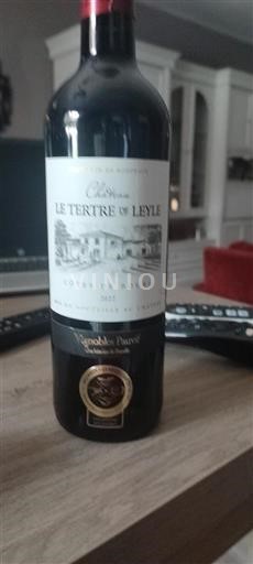 Bordeaux Côtes de Bourg Château Le Tertre de Leyle 2022