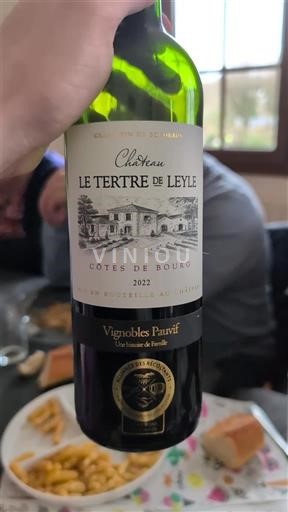 Bordeaux Côtes-de-bourg Château Le Tertre de Leyle 2022