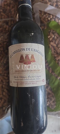 Bordo Сент-Емилион Гранд Кру Le Carillon de l'Angélus 1999