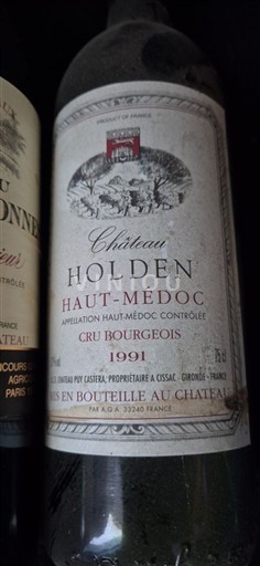 Bordeaux Haut-Médoc Château Holden 1991