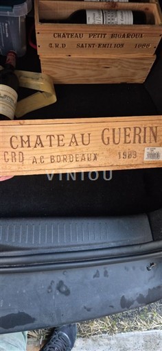 Vinos Rouge sec Château Guérin 1983 Francia Burdeos Bordeaux AOC