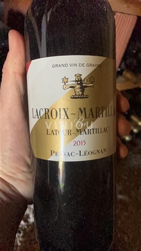 Bordeaux Pessac-Léognan Latour-Martillac Lacroix-Martillac 2015