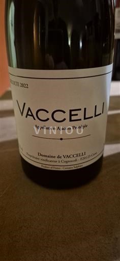 Corsica Ajaccio Domaine Vaccelli 2022