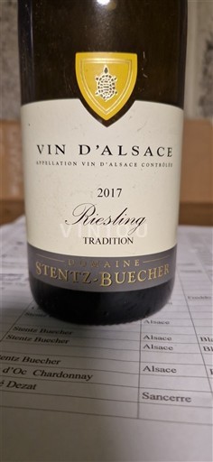 Alsace Domaine Stentz-Buecher Tradition 2017