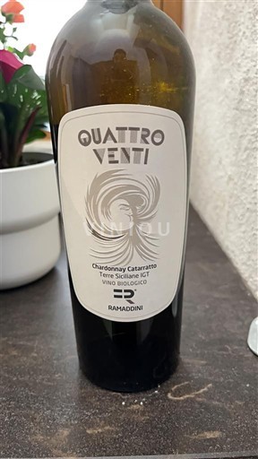 Verërat Blanc sec Quattro Venti Ramaddini 2022 Itali Siçili Tokat e Siçilisë IGT