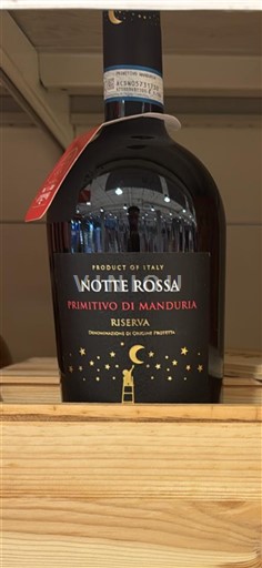 Pulia Primitivo di Manduria Notte Rossa Riserva 2019