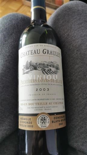Bordoja E paspecifikuar Château Graulet 2003