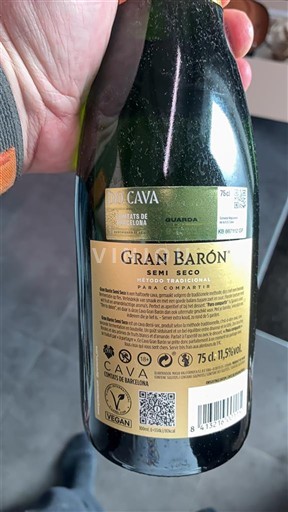 Katalonja Kava Gran Barón Semi Seco 2024
