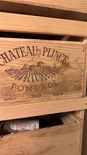 Verërat Rouge sec Château Plince 2010 Francë Bordoja Pomerol AOC