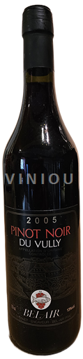 Fribourg Vully Cave Bel-Air, R.Chervet, Praz-Vully Pinot Noir 2005