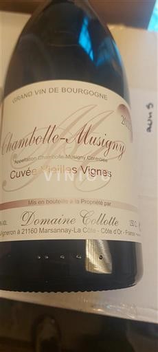 Burgundi Chambolle-Musigny Domaine Collotte Vieilles Vignes 2022