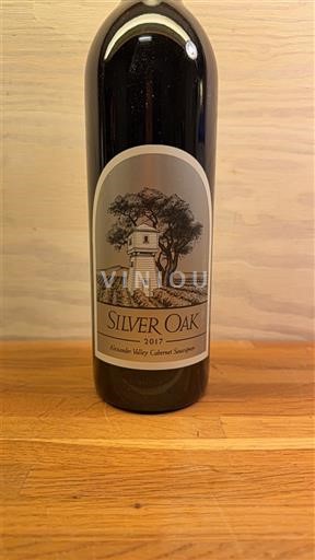 Viner Rouge sec Silver Oak 2017 USA Californiske AVA-er Alexander Valley AVA