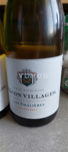 Viner Blanc sec Les Émaillères Non millésimé Frankrike Burgund Mâcon og Mâcon-Villages AOC