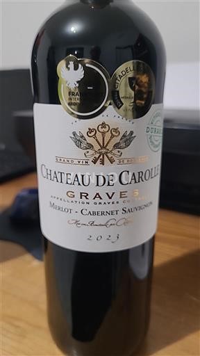Bordéus Graves Château Carolle 2023