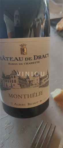 Vina Rouge sec Baron de Charette Château Dracy 2020 Francija Burgundija Monthélie AOC