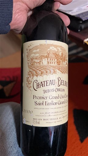 Bordeaux Saint-Émilion Grand Cru Château Bel Air Dubois-Challon 2000