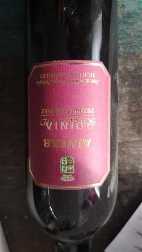 Andalucía Montilla-Moriles Alvear Solera 1927 Pedro Ximénez Ikke-årgang