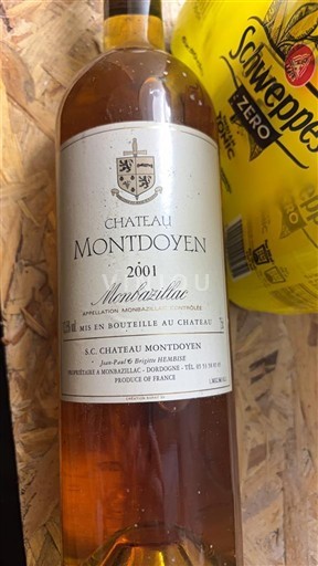 Sørvest Monbazillac Château Montdoyen 2001