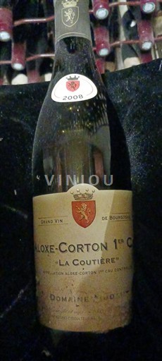 Burgundi Aloxe-Corton Premier Cru Domaine Nudant La Coutière 2008