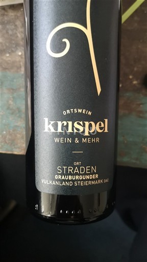 Verërat Blanc sec Ort Straden Grauburgunder Krispel 2023 Austri Steiermark Vulkanland Steiermark DAC