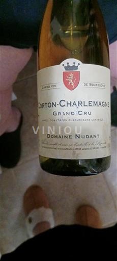 Burgund Corton-charlemagne Grand Cru Domaine Nudant Ikke-årgang