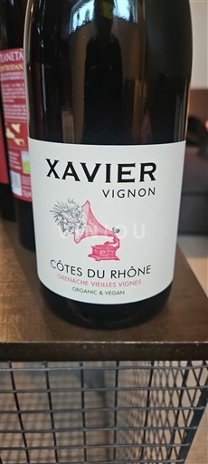 Wines Rouge sec Grenache Vieilles Vignes Xavier Vignon Non millésimé France Rhône Valley Côtes du Rhône AOC