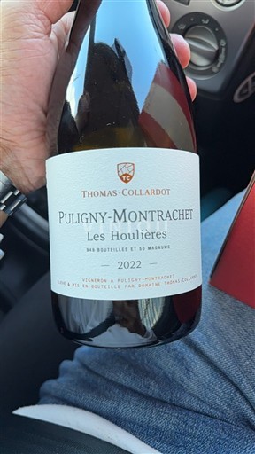 Burgund Puligny-montrachet Thomas-Collardot Les Houlières 2022