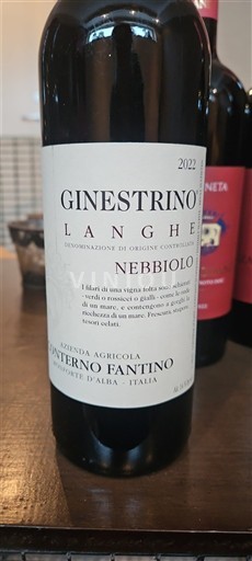 Piemonte Langhe Conterno Fantino Ginestrino 2022