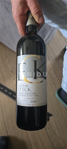 Wines Rouge sec Château Eck 2020 France Bordeaux Pessac-Léognan AOC