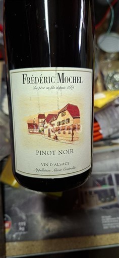 Viner Rouge sec Pinot Noir Frédéric Mochel 2014 Frankrike Alsace Vin de France