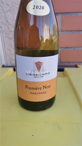 Alpe in reke Rona Ardeška. Héritiers Gambert Première Note Marsanne 2020
