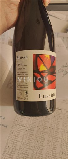 Vinos Rouge sec Ribiera Lusside 2023 Francia Languedoc No especificado AOC