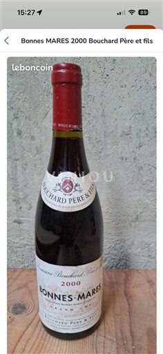 Burgundi Bonnes-mares Grand Cru Bouchard Père & Fils 2000