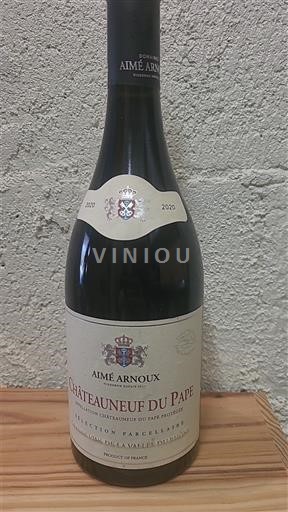 Lugina e Ronës Châteauneuf-du-Pape Domaine Aimé Arnoux Sélection Parcellaire 2020