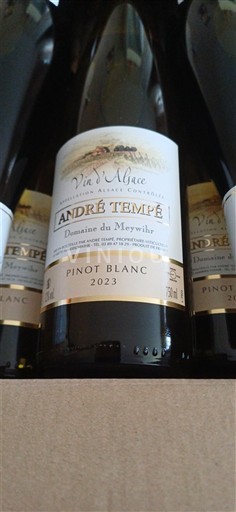 Rượu vang Blanc sec Domaine du Meywih André Tempé 2023 Pháp Alsace Vin de France