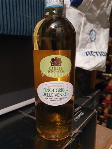 Rượu vang Blanc sec Corte Regale Non millésimé Ý Vénétie Delle Venezie DOC